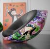 UFO Rocking Chair | Chairs by Mavimatt. Item made of leather works with modern style