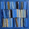 Reading in major blue / Lecture en bleu majeur | Oil And Acrylic Painting in Paintings by Sophie DUMONT.. Item composed of wood & canvas compatible with minimalism and contemporary style