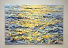Inspiration by light 6. | Oil And Acrylic Painting in Paintings by IRYNA KASTSOVA. Item made of canvas works with minimalism style