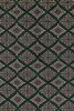 Vintage Bokhara Rug in Forest Green with Pink Geometric | Area Rug in Rugs by Rug and Kilim