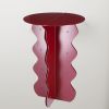 Hvylya - Handcrafted Metal Side Table 40x50 cm | Coffee Table in Tables by SVITANOK by Artem Zakharchenko. Item made of metal compatible with boho and minimalism style