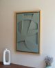 No. 120 Japandi Plaster Wall Relief - Scandinavian Decor | Wall Sculpture in Wall Hangings by Joseph A