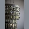 WM126 SMOKE CRYSTAL | Chandeliers by alanmizrahilighting | New York in New York. Item made of metal