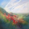 A Timeless Magic | Oil And Acrylic Painting in Paintings by Gill Bustamante. Item made of canvas works with contemporary & country & farmhouse style