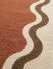 Handwoven Woolen Runner Rug | Rugs by Evergreen Carpets. Item composed of wool in boho or minimalism style