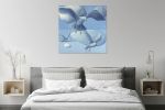 'Gull with Spread Wings' oil painting by Scott Redden | Oil And Acrylic Painting in Paintings by Scott Redden. Item composed of linen & synthetic