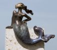The Littlest Mermaid | Public Sculptures by Nina Winters. Item made of steel