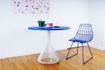 Electric Blue Lucy Chair | Accent Chair in Chairs by Bend Goods. Item composed of metal