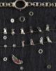 Watchband Tapestry - Night Birds | Wall Sculpture in Wall Hangings by Rachel Leibman. Item composed of synthetic