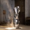 Steel Floor Sculpture 180cm — Monolith, Nitush Aroosh | Sculptures by Nitush Aroosh. Item composed of steel in contemporary or eclectic & maximalism style
