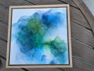 Watch the Water | original dye ink painting | Mixed Media in Paintings by Megan Spindler. Item made of canvas