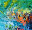 Butterfly Garden, Oil Painting | Oil And Acrylic Painting in Paintings by Dorothy Fagan Fine Arts. Item composed of canvas in boho or contemporary style