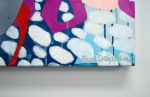 Cast of Characters | Oil And Acrylic Painting in Paintings by Claire Desjardins. Item composed of canvas and synthetic