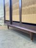 Record player console | Media Console in Storage by Dovetail Furniture Company. Item made of wood with brass