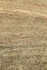 Vintage Gabbeh Tribal Rug in Beige-Brown Open Field with Red | Area Rug in Rugs by Rug and Kilim