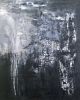 Feels Like Rain Acrylic Contemporary Abstract | Oil And Acrylic Painting in Paintings by Strokes by Red - Red (Linda Harrison). Item composed of canvas