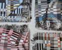 Lambswool Throw Mallard and Orchard | Blanket in Linens & Bedding by Freya Walker Studio. Item composed of wool in contemporary or country & farmhouse style