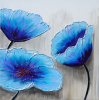 Delightful Poppies | Oil And Acrylic Painting in Paintings by DaggArt. Item composed of canvas