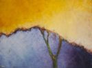 Palo Verde Maybe | Oil And Acrylic Painting in Paintings by Pamela K Beer Contemporary Fine Art. Item composed of birch wood & synthetic