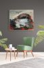 Large Abstract Landscape Oil Painting | Oil And Acrylic Painting in Paintings by Simona Gocan. Item composed of canvas compatible with contemporary style
