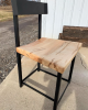 Saddle Seat Dining Chair | Custom Dining Chair | Chairs by TRH Furniture. Item composed of maple wood