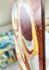 The center of my world (is you) | Oil And Acrylic Painting in Paintings by Cristina Dalla Valentina. Item made of canvas works with contemporary style