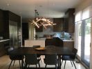 INTERSTELLAR XL chandelier | Chandeliers by Next Level Lighting. Item composed of wood