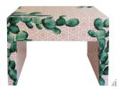 Cactus Capture | Nightstand in Storage by Habitat Improver - Furniture Restyle and Applied Arts. Item made of wood with fabric works with eclectic & maximalism & traditional style