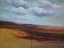 2021 Dry | Oil And Acrylic Painting in Paintings by Caroline Adams. Item composed of canvas and synthetic