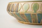 Kuba Bowl - Moss | Decorative Bowl in Decorative Objects by Clare and Romy Studio | Jasper Community Arts in Jasper. Item composed of stoneware in boho or mid century modern style