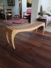 Bench wood RUMBO | Benches & Ottomans by VANDENHEEDE FURNITURE-ART-DESIGN. Item composed of wood in boho or contemporary style