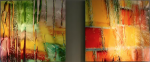 NYC 14 & NYC 12 | Oil And Acrylic Painting in Paintings by Carol Inez Charney | Good + Sears Orthodontics in San Francisco. Item made of canvas