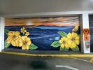 Columbia Parking Garage Murals | Street Murals by Christine Crawford | Christine Creates | Truist in Columbia