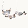 Dune 6 Curve Pendant Light | Chandeliers by MOSS Objects. Item made of metal compatible with contemporary and japandi style