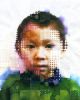 Portraits | Mixed Media by Phillip Hua. Item composed of synthetic