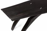 ‘Leap’ Table No1. in Ebonized English oak. Unique | Tables by Jonathan Field