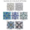 Decorative tiles kitchen backsplash (1 tile) | Tiles by GVEGA. Item made of marble works with mediterranean style
