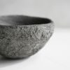 Large Treasure Bowl in Textured Stone Grey Concrete | Decorative Bowl in Decorative Objects by Carolyn Powers Designs. Item made of concrete works with minimalism & contemporary style