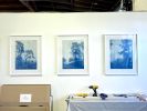 In the Distance (18 x 24" hand-printed cyanotype photograph) | Photography by Christine So. Item made of cotton with paper works with boho & country & farmhouse style