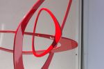 Windfall | Sculptures by Paul Stein Sculpture. Item made of aluminum works with minimalism & mid century modern style