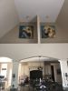 Nala and Sophie | Oil And Acrylic Painting in Paintings by Ann Gorbett Palette Knife Paintings. Item made of canvas