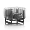 Yomi Armchair Black Wood Eko | Chairs by MOJOW DESIGN