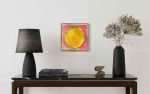Canvas on Canvas CC1212 B | Mixed Media in Paintings by Michael Denny Art, LLC. Item composed of bamboo & canvas compatible with minimalism and contemporary style