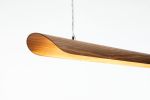 Canoe walnut | Pendants by Studio Vayehi. Item made of oak wood works with minimalism & contemporary style
