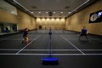 Acer Nethercott Sports Hall | Oxford University | Tiles by ASB GlassFloor | University of Oxford in Oxford. Item made of glass