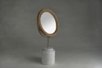 Round mirror | Decorative Objects by PATAPiAN. Item composed of bamboo and copper