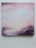 Evocation of the dawn - Warm abstract landscape painting | Oil And Acrylic Painting in Paintings by Jennifer Baker Fine Art. Item made of canvas works with contemporary style