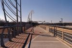 Lewis Street Bridge | Public Sculptures by Vicki Scuri SiteWorks | Lewis Street over the Arkansas River, Wichita, KS in Wichita. Item composed of steel