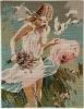 Unframed Finished "Libertine" Needlepoint | Embroidery in Wall Hangings by Hiraeth Ceramics. Item composed of cotton in contemporary or country & farmhouse style
