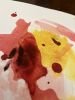 Emotions of the heart Original on paper | Mixed Media in Paintings by HEIDY GONZALEZ - GONZALEZ ART DESIGN. Item made of paper compatible with contemporary and art deco style